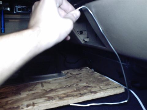 1987 Ford Bronco - Now you have a pretty darn good approximation of the contour you need to cut in the wood.