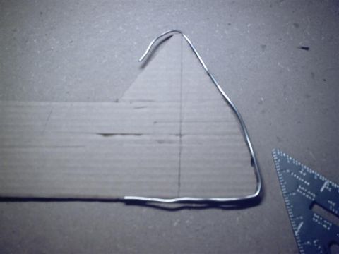 1987 Ford Bronco - So then we take the silver solder and lay it on a piece of cardboard and trace it. Here we have the entire passenger side forward panel alr…