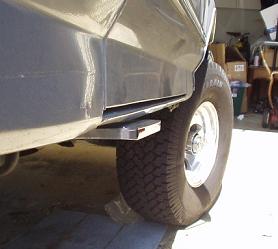 1992 Ford Bronco - Sidewinder retracted.