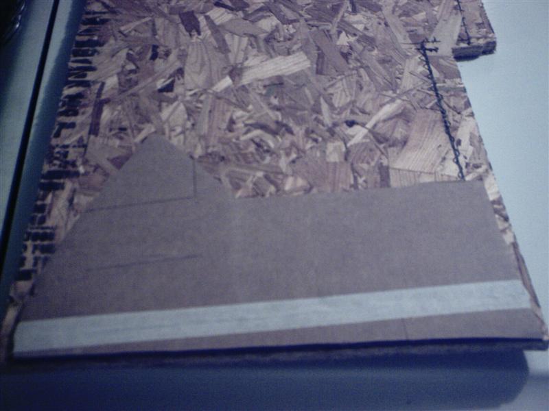 Tape them together and lay them on your plywood.
