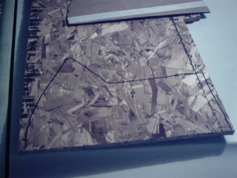 Trace the template cut it out!

Now that you know how to do one panel, you can figure out how to do the rest.
