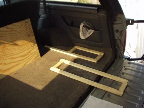 1992 Ford Bronco - Laid out cut parts, to check fit and lengths