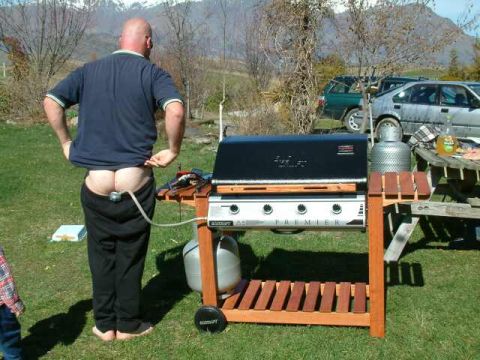 1986 Ford Bronco - Gas Grill