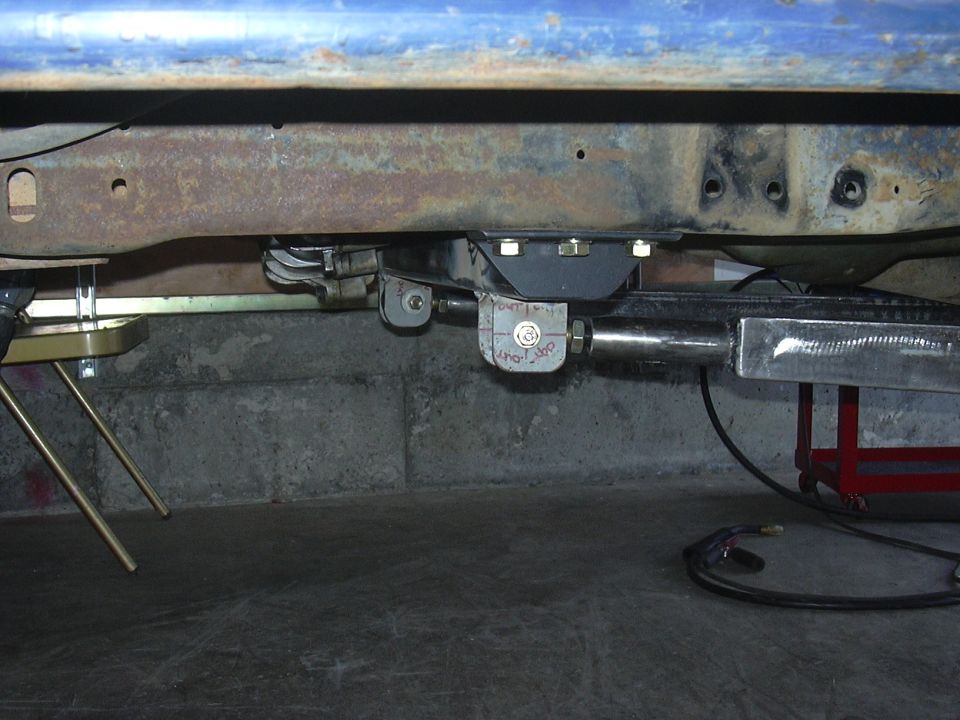 radius arms in for a test fit