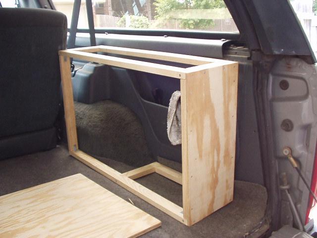 Rear endcap attached