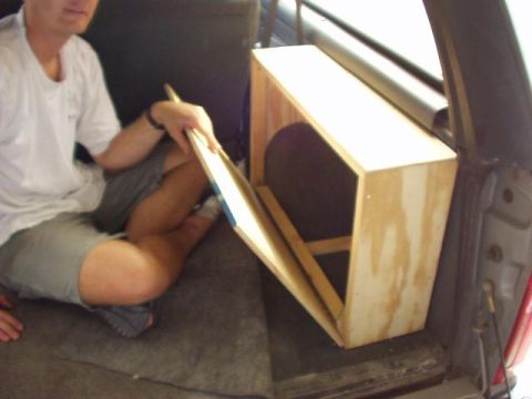 1992 Ford Bronco - Door now attached - there are about a hundred friggin screws on that hinge!