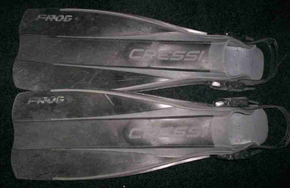 Pair of Cressi Frog fins