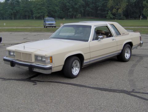 2002 Ford Crown Victoria - This Ford sedan appears to be from the early 1980s, not a 2002 model.