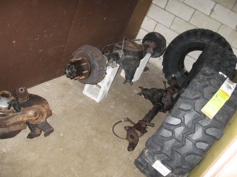 1974 Ford F-100 - Some of my SAS crap in my storage unit
