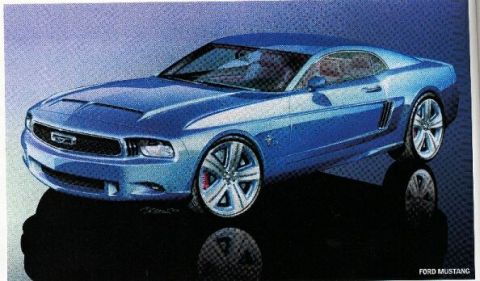 1989 Ford Mustang - 2004 Concept Mustang