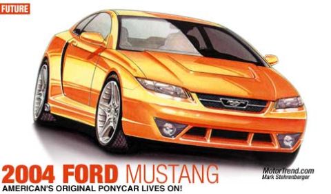 1989 Ford Mustang - 2004 Mustang Concept