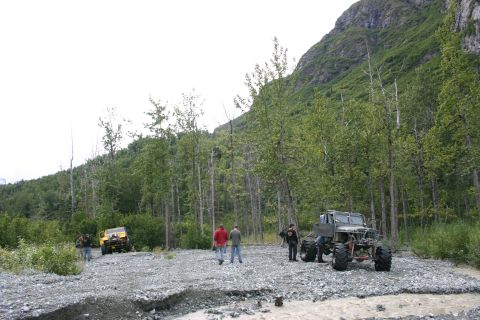 2003 Jeep TJ - The turn around area