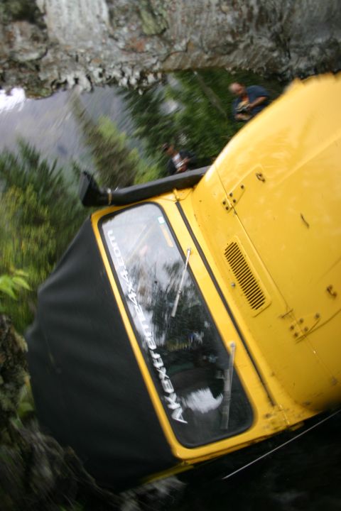 2003 Jeep TJ - snapped this one as I was getting out of the way