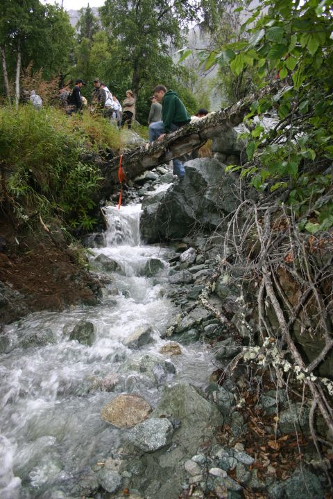2003 Jeep TJ - Why the course couldn't continue up the stream bed.