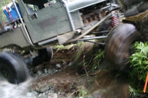 2003 Jeep TJ - Blurred but kinda cool