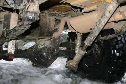 2003 Jeep TJ - rear u joint