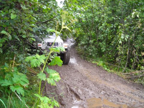 2003 Jeep TJ - Rubiclone being the winch point
