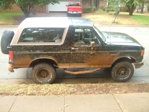 1988 Ford Bronco - In front of my house