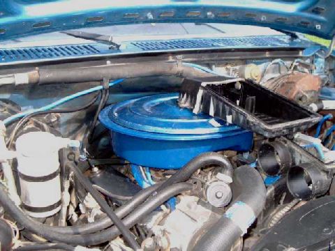 1984 Ford Bronco - Modified midplate. For now, I'll call it an "adapter". This is just a crude design to get the proper alignment of the scoop.