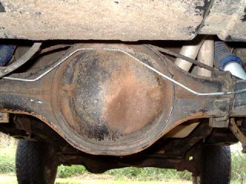1984 Ford Bronco - Ford 9" rear cover plate