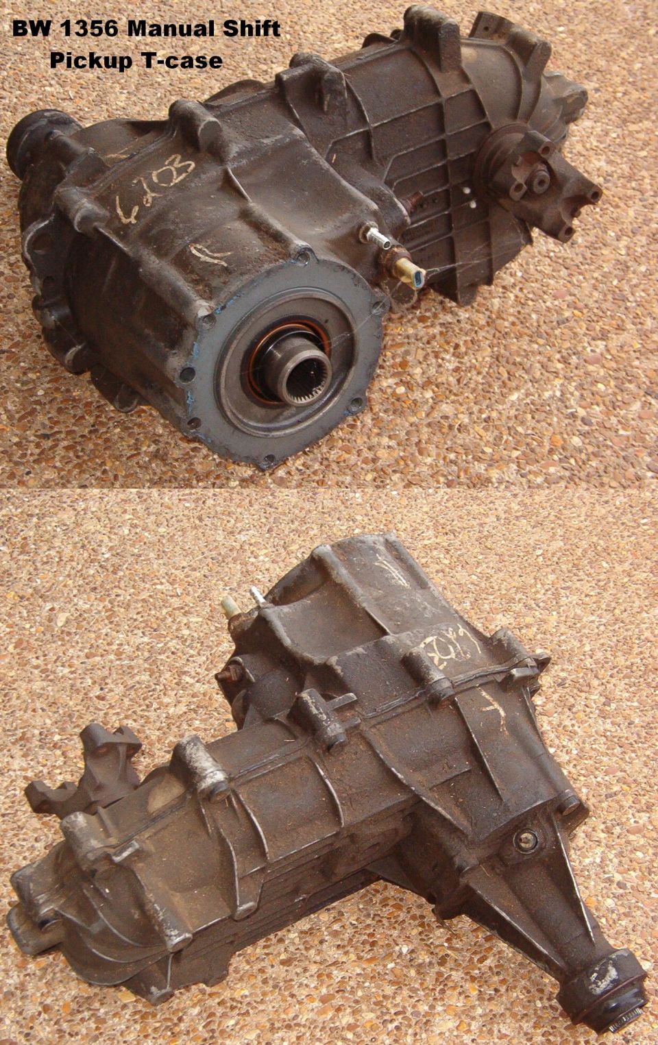 SOLD BW 1356 manual shift w/rear slip shaft (pickup applications)