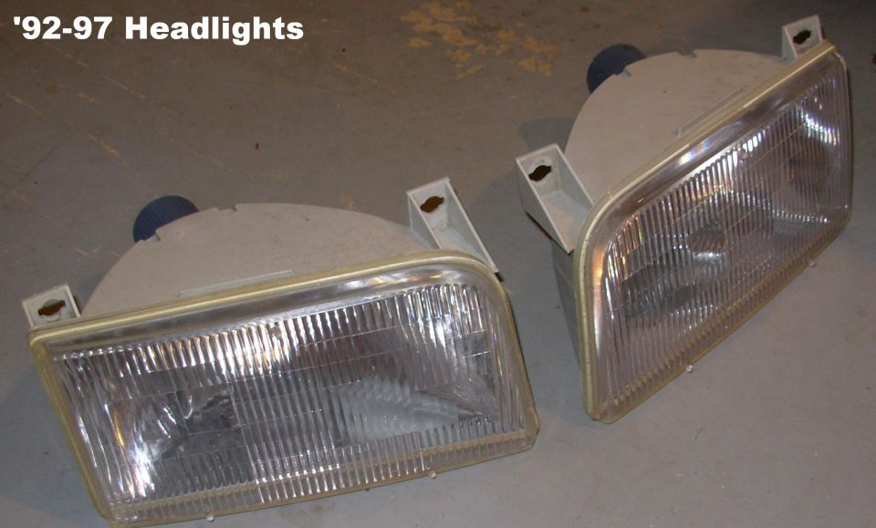 SOLD Headlights from '96 Bronco will fit '92-96 F-series & Broncos.