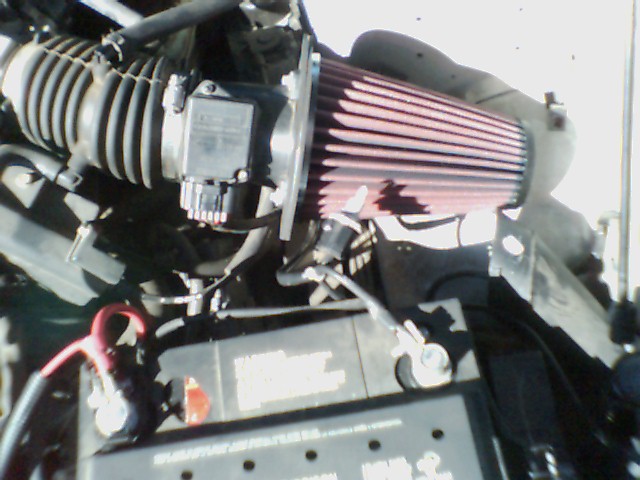 Here's my K&N Mustang filter i put in, this thing really brings out the engines real sound.  It's Amazing, not to shaby for about 45 bucks