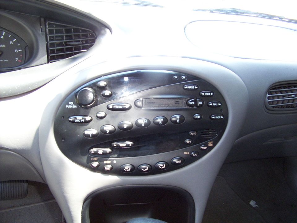 here is the "Head unit" which it really isn't since the real "head unit" is actually in the trunk.