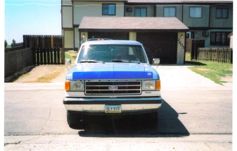 1989 Ford Bronco - stock