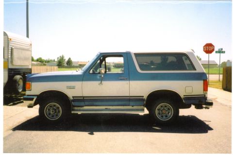 1989 Ford Bronco - stock