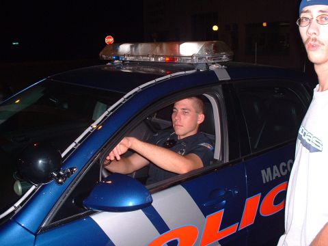 2006 Ford E350 - Greg the cop and James. No tickets this time!