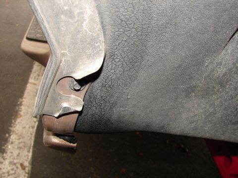 1996 Ford Bronco - some damage from my tires