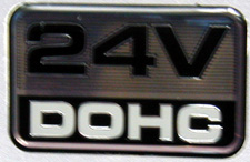 2000 Ford Taurus - DOHC Badge. A bit dark to make out the 24 VALVE logo.