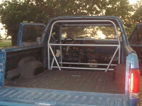 1984 Ford Bronco - cab section re-installed. See bronconine.com for tech article