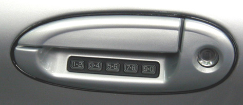 2000 Ford Taurus - Keyless Entry Pad