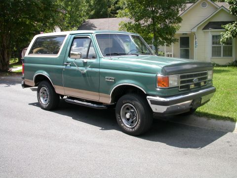 1990 Ford Bronco - From humble beginnings, not bad, but NOTHING like it is now.