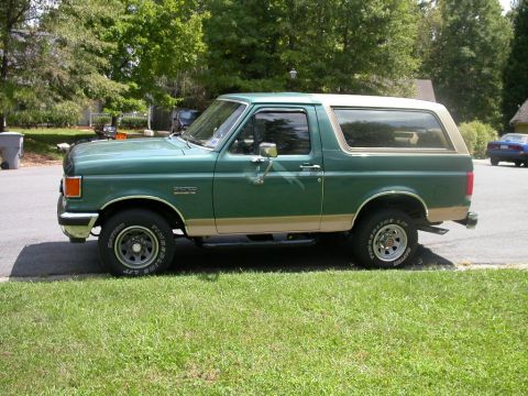 1990 Ford Bronco - These almost make me laugh.