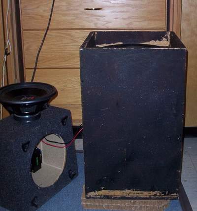 2006 Ford E350 - My setup in Warrensburg, South Ellis. 350wt. rms. amp and 12" eD B212.