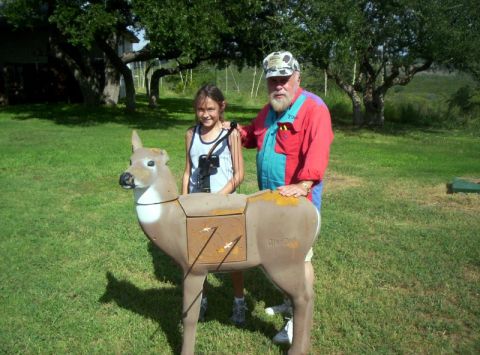 1986 Ford Bronco - Alexis & Tink Nathan on her first ever time to Shoot a Bow.