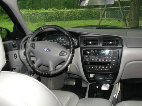 2000 Ford Taurus - Instrumentation Shot. Gotta love my wheel cover!