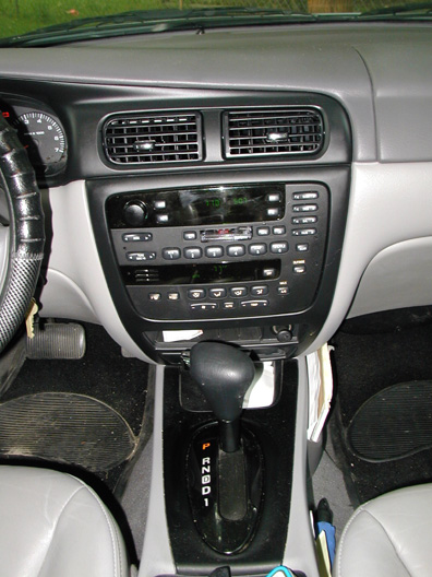 2000 Ford Taurus - Shot with Floor Shifter.