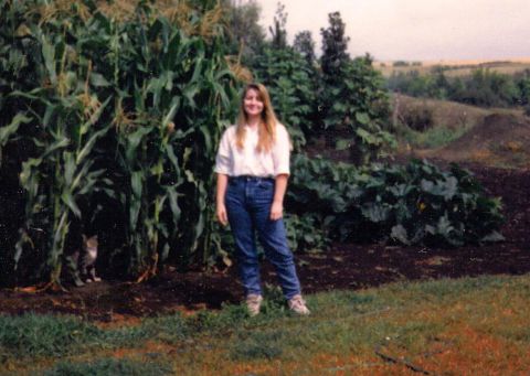 1989 Ford Bronco - me and corn