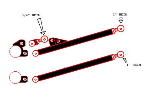 1984 Ford Bronco - Rear Arm idea