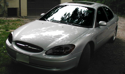 2000 Ford Taurus - Blackout headlights and windows