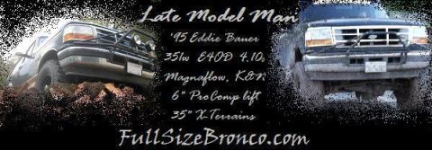 1995 Ford Bronco - another sig
