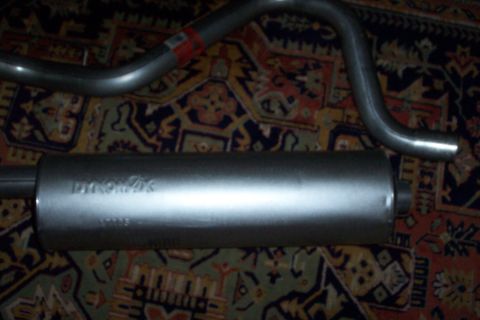 1995 Ford Bronco - Dynomax super turbo muffler and tailpipe kit
