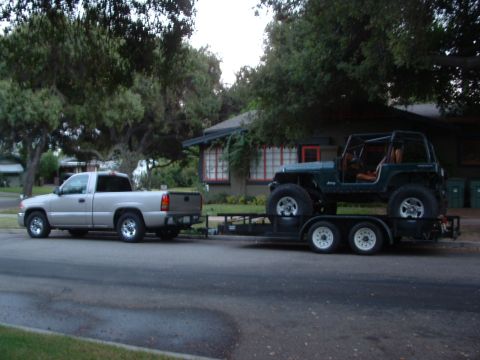 1994 Jeep Wrangler “Partially Erect YJ”