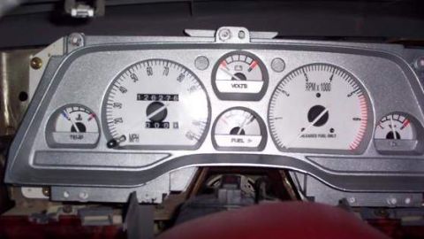 2006 Ford E350 - Installing my first set of gauges.