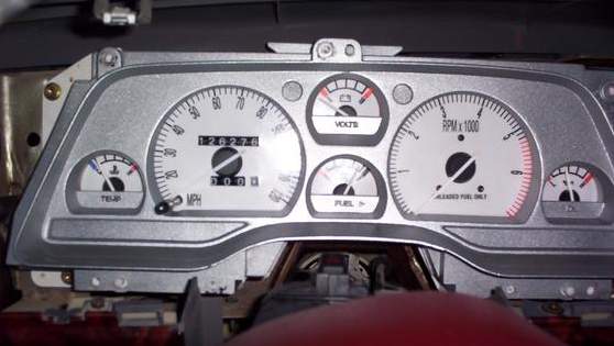 Installing my first set of gauges.