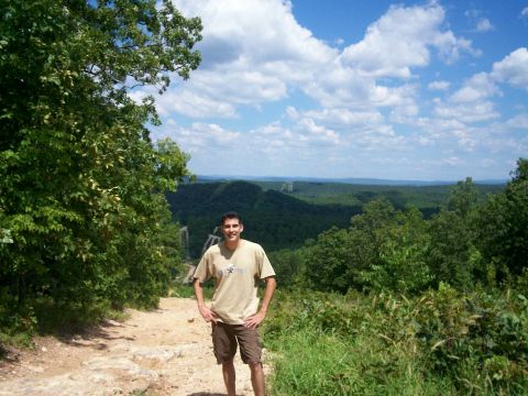1993 Ford Bronco - Me at Hot Springs, AR